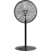 Ventilateur non oscillant sur socle, Robuste, 2 Vitesses, Diam&egrave;tre de 24" Trail Hammer and Bolt