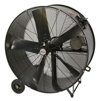 Ventilateur tambour robuste et fixe &agrave; courroie, Industriel, 2 vitesses, Diam&egrave;tre de 42" Trail Hammer and Bolt