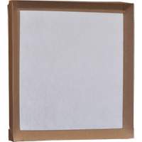 Disposable Filter, Box, 12" W x 2" D x 24" H Trail Hammer and Bolt