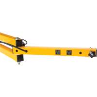 180 Double Locking Arm with 2 Receptacles Trail Hammer and Bolt