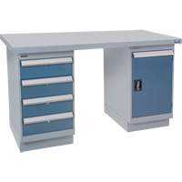 Pre-Designed Workbench, 72" W x 36" D x 34" H, 2500 lbs. Capacity Trail Hammer and Bolt