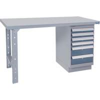 Pre-Designed Workbench, 72" W x 36" D x 34" H, 2500 lbs. Capacity Trail Hammer and Bolt