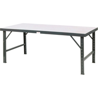 Adjustable Height Worktable Trail Hammer and Bolt