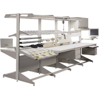 Arlink Workstation - Pegboard Panels Trail Hammer and Bolt
