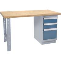 Workbench, 2500 lbs. Cap., 60" W x 36" D, 34" H Trail Hammer and Bolt