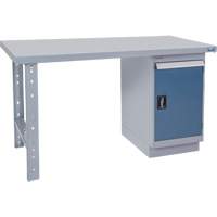 Workbench, 60" W x 36" D x 34" H, 2500 lbs. Capacity Trail Hammer and Bolt