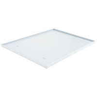 Locker Base Insert, Fits Locker Size 12" x 18", Light Grey, Plastic Trail Hammer and Bolt