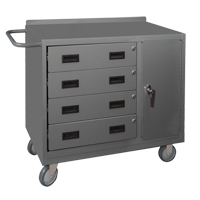 Armoire d'&eacute;tabli mobile, Acier Surface Trail Hammer and Bolt