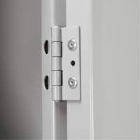 Casiers Clean Line, 2 niveaux, Bloc de 4, 48" x 18" x 72", Acier, Charbon, Rivet (assembl&eacute;) Trail Hammer and Bolt