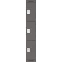 Casiers Clean Line, 3 niveaux, 12" x 18" x 72", Acier, Charbon, Rivet (assembl&eacute;) Trail Hammer and Bolt