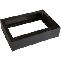 All-Welded Concorde - Heavy-Duty Lockers Recessed Base, 1 Banks, 4" H x 12" W x 17" D, Black, Steel Trail Hammer and Bolt