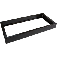 All-Welded Concorde - Heavy-Duty Lockers Recessed Base, 3 Banks, 4" H x 36" W x 17" D, Black, Steel Trail Hammer and Bolt