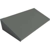 All-Welded Concorde - Heavy-Duty Lockers Sloping Top, 3 Bank, 18" D x 36" W x 6" H, Steel Trail Hammer and Bolt