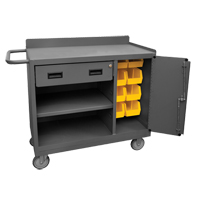 Armoire d'&eacute;tabli mobile, Acier Surface Trail Hammer and Bolt