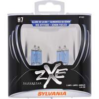 H7 SilverStar&reg; zXe Headlight Bulb, Halogen/HID, 56 W, White Trail Hammer and Bolt
