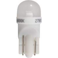 194 Mini Automotive Bulb, LED, 0.5 W/12.8 W, White Trail Hammer and Bolt