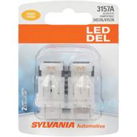 3157A Mini Automotive Bulb, LED, 0.5 W/12.8 W, Amber Trail Hammer and Bolt