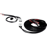 Pinces robustes enti&egrave;rement isol&eacute;es avec adaptateurs de borne lat&eacute;rale, 4 AWG, 500 A, C&acirc;ble 25' Trail Hammer and Bolt