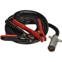C&acirc;ble de survoltage pour avion Piper, 4 AWG, C&acirc;ble 15' Trail Hammer and Bolt