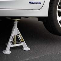 Performance Shorty Low Profile Jack Stands, 3 tons Capacity, 11" - 17" H Trail Hammer and Bolt