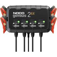 Chargeur de batterie 4 sorties de 8 A Genius 2X4 Trail Hammer and Bolt