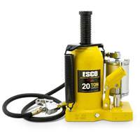 Pro Series Bottle Jack, 20 Ton(s), Air Hydraulic, 20" Raised Height Trail Hammer and Bolt