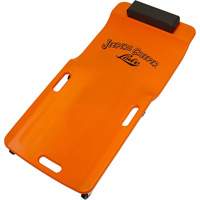 Sommier orange n&eacute;on &agrave; profil bas, en plastique robuste Trail Hammer and Bolt