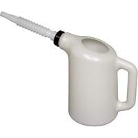 Distributeur dhuile avec bec blanc, Plastique, Capacit&eacute; de 6 pintes Trail Hammer and Bolt