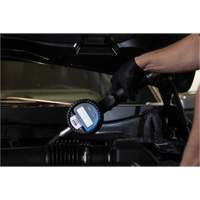 D&eacute;bitm&egrave;tre &eacute;lectronique de lubrifiant avec rallonge flexible &agrave; 90° Trail Hammer and Bolt