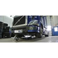 Floor Service Jack, 14 Ton(s) Capacity, 8-1/4" Lowered, 20" Raised, Air Hydraulic Trail Hammer and Bolt