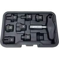 Trousse d'outils pour bouchons de vidange dhuile 8 morceaux Trail Hammer and Bolt