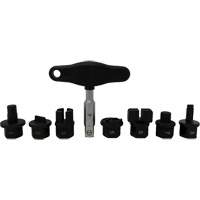 Trousse d'outils pour bouchons de vidange dhuile 8 morceaux Trail Hammer and Bolt