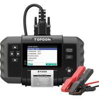 Testeur de batterie 12?V et de syst&egrave;mes 12?V/24?V BT600 avec imprimante int&eacute;gr&eacute;e Trail Hammer and Bolt