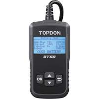 Testeur de batterie, de charge et de d&eacute;marrage BT50 avec imprimante Trail Hammer and Bolt