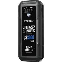 D&eacute;marreur de secours, banque d'alimentation et lampe de poche JumpSurge2000Pro &agrave; 2500 A de pointe Trail Hammer and Bolt