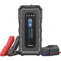 V2200Plus 2-en-1: d&eacute;marreur de secours 2200 A de pointe, testeur de batterie et de syst&egrave;me Trail Hammer and Bolt