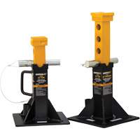 Heavy-Duty Jack Stand, Locking Pin, 22 Tons Capacity, 12-1/4" - 19-7/8" H Trail Hammer and Bolt