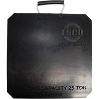 25-Ton Capacity Jack Support Plate Trail Hammer and Bolt
