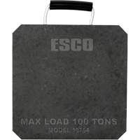 100-Ton Capacity Jack Support Plate Trail Hammer and Bolt