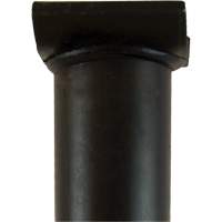 Pin Style Jack Stand, Locking Pin, 25 tons Capacity, 15-3/4" - 26-3/4" H Trail Hammer and Bolt