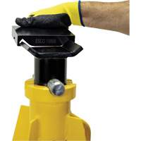 Flat Top Adapter for 20 & 25 Ton Tall-Style ESCO Jack Stands Trail Hammer and Bolt