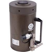Safety Jack, Locking Collar, 100 tons Capacity, 13-37/100" - 19-3/5" H Trail Hammer and Bolt