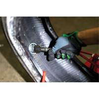 Heavy-Duty Steel Stitcher Tire Patch Repair Roller Tool Trail Hammer and Bolt