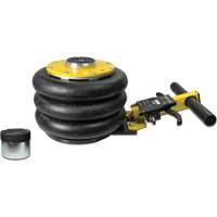 Pro Series 3-Stage Bladder Jack, 2 Ton(s), 22" Raised Height Trail Hammer and Bolt