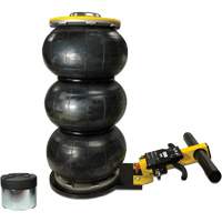 Pro Series 3-Stage Bladder Jack, 2 Ton(s), 22" Raised Height Trail Hammer and Bolt