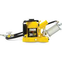 Pro Series “Shorty” Bottle Jack, 20 Ton(s), Air Hydraulic, 12-5/8" Raised Height Trail Hammer and Bolt