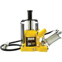Pro Series “Shorty” Bottle Jack, 20 Ton(s), Air Hydraulic, 12-5/8" Raised Height Trail Hammer and Bolt