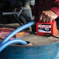 12V DC Fuel Transfer Pump with Nozzle Trail Hammer and Bolt