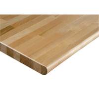 Dessus d'&eacute;tabli en bois dur, 48" la x 24" p, Bordure Arrondi, &eacute;paisseur 1-1/4" Trail Hammer and Bolt