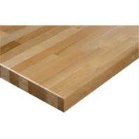 Dessus d'&eacute;tabli en bois dur, 48" la x 24" p, Bordure Carr&eacute;e, &eacute;paisseur 1-1/4" Trail Hammer and Bolt
